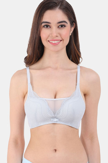 Buy Amour Secret Padded Non-Wired 3/4Th Coverage T-Shirt Bra - Sky Blue